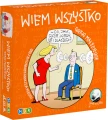 Wiem Wszystko -  towarzyska gra planszowa  z rysunkami Andrzeja Mleczki