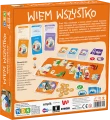 Wiem Wszystko -  towarzyska gra planszowa  z rysunkami Andrzeja Mleczki