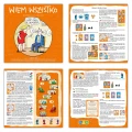 Wiem Wszystko -  towarzyska gra planszowa  z rysunkami Andrzeja Mleczki