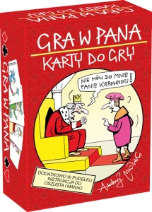 Gra w Pana, karty do gry