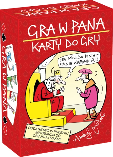 Gra w Pana, karty do gry