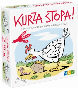 Kurza Stopa - gra rodzinna z rysunkami Andrzeja Mleczki