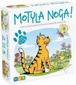 Motyla Noga - gra rodzinna z rysunkami Andrzeja Mleczki