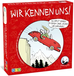 Wir Kennen Uns! – towarzyska gra dla par z ilustracjami Andrzeja Mleczki