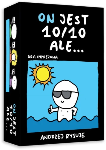 On jest 10 na 10, ale ... -  gra imprezowa z rys. Andrzej Rysuje!
