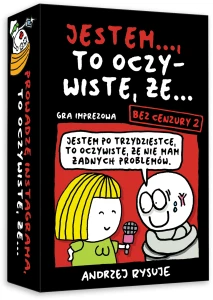 Jestem ... to oczywiste, że ... bez cenzury 2 - gra imprezowa z rys. Andrzej Rysuje!
